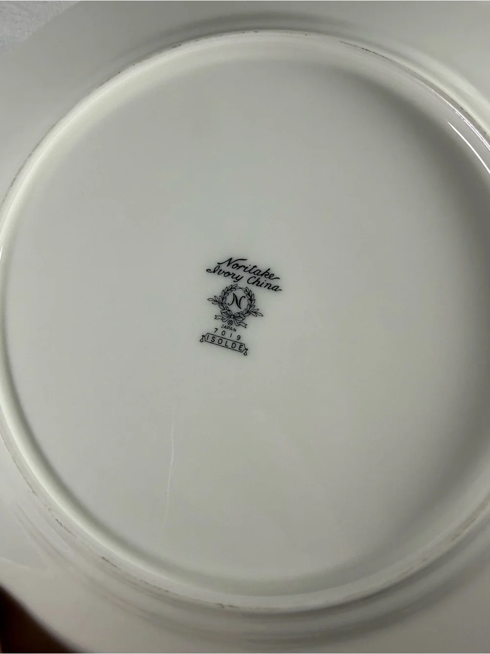 Noritake set dinner